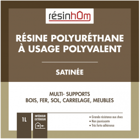 Résine polyuréthane à usages polyvalent   INCOLORE
