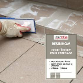 Colle et joint époxy pour carrelage