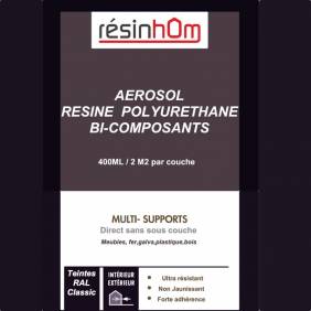 Aérosol résine polyuréthane 400ML