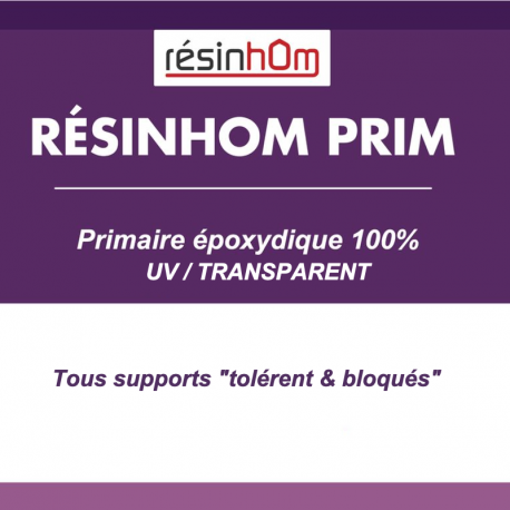 Primaire époxy 100% Transparent UV