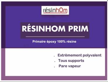 Primaire époxy 100% résine   Tous supports