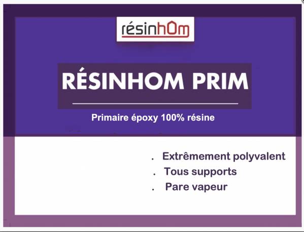 Primaire époxy 100% Toute surface "Tolérent" et Fond bloqué