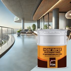 Résine d'imperméabilisation balcon et terrasse circulable HOM'IMPER