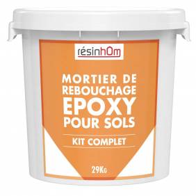 Mortier de rebouchage epoxy pour sols