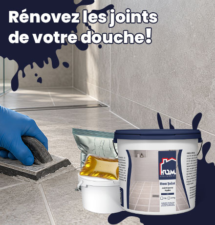 Joint époxy pour carrelage salle de bain hydro